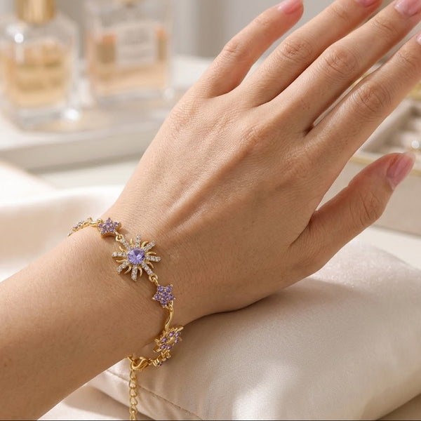 Pulseira Rapunzel Sol Dourado