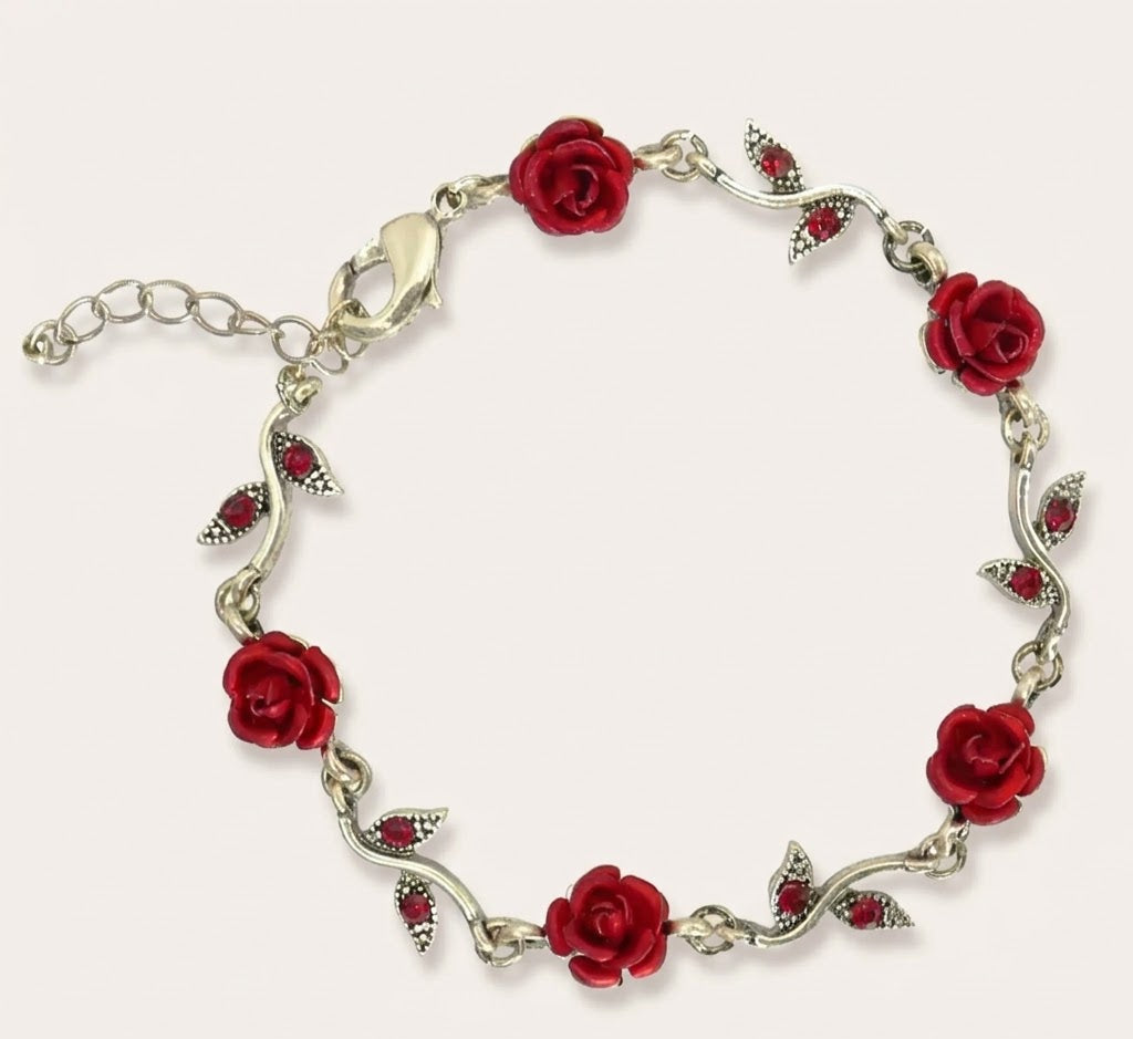 Pulseira Beijo de Rosas